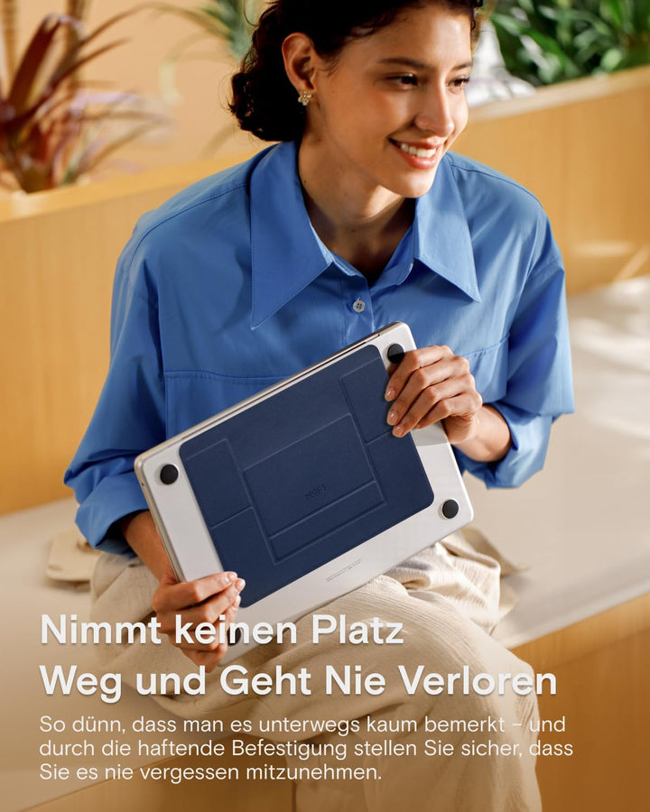 MOFT Laptop Ständer, Faltbarer Laptopständer Notebook Ständer mit 2 einstellbaren Winkeln, Haltung V