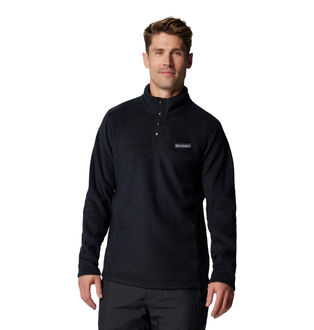 Columbia Herren Steens Mountain Half Snap Pullover Sweater Steens Mountain Half Snap 2 S Schwarz, St