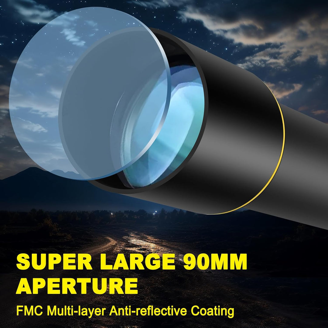 Teleskop, Teleskope für Erwachsene, Astronomie, professionell, 90 mm Blende, 1000 mm, leistungsstark