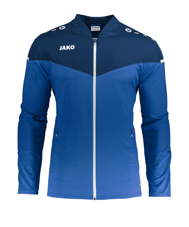 JAKO Champ 2.0 Präsentationsjacke Unisex 44 blaublauweiss, 44 blaublauweiss
