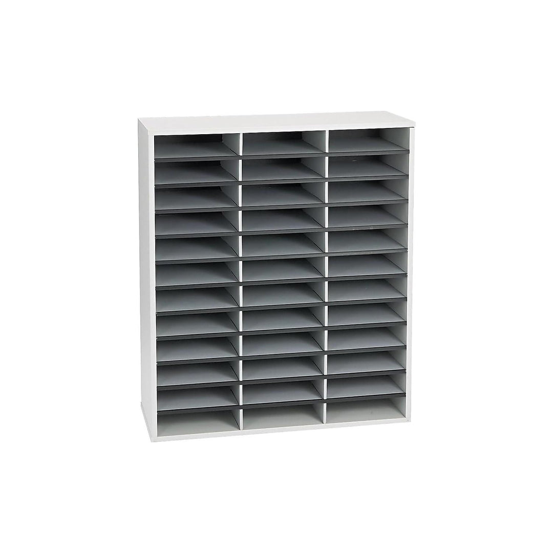 Fellowes Ablagefach für Dokumente melaminbeschichteter Rahmen 36 Fächer 737 x 302 x 881 mm, 36 Fäche