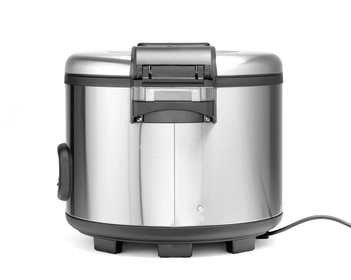 HENDI Reiskocher, Reishunger, Warmhaltefunktion, 30 Tassen Trockenreis, Inhalt 5,4L, Inklusive Messb