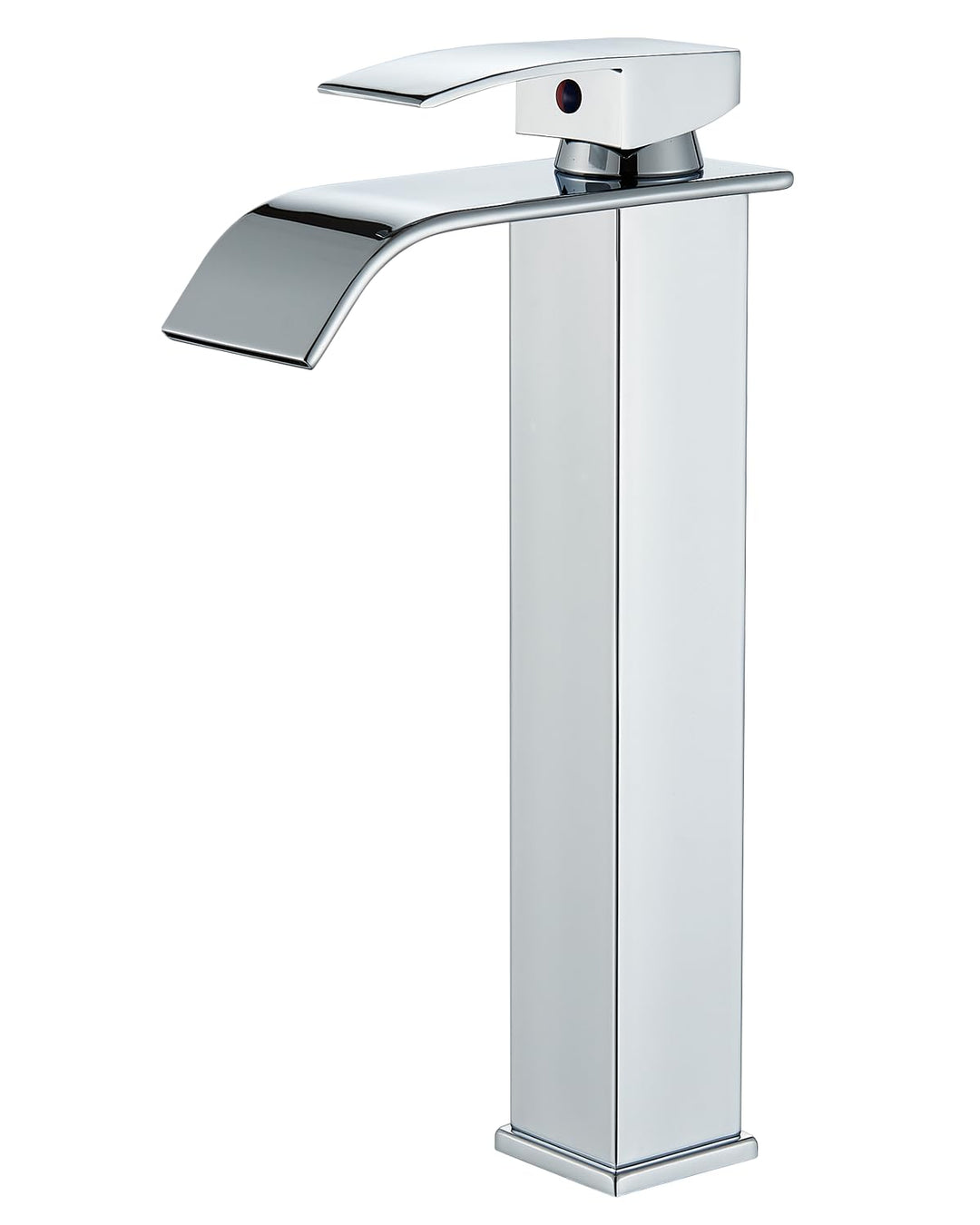 JUNSHENG Badezimmer-Wasserhahn, Moderner Einhebel-Badezimmerwaschbeckenarmatur, elektrolytische Besc