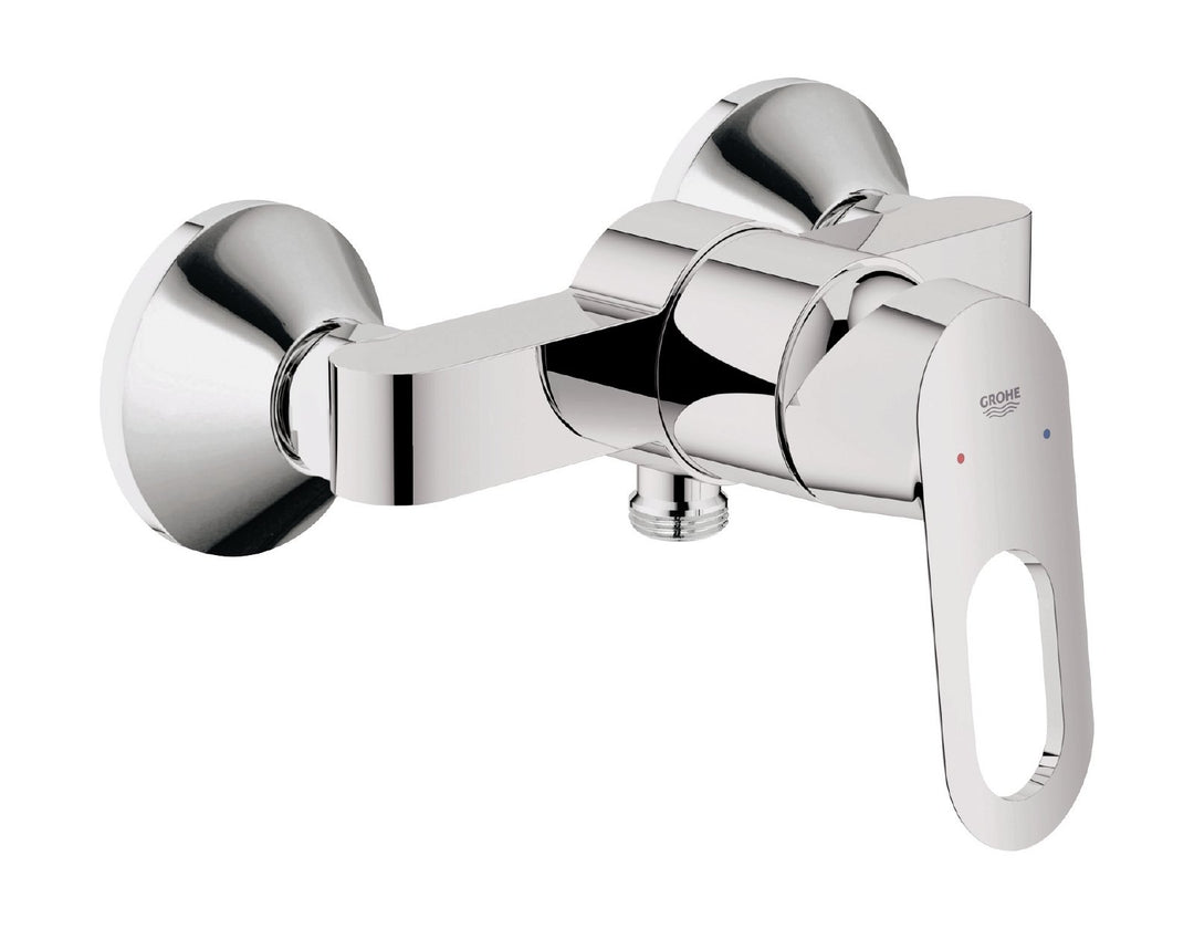 Grohe Duscharmatur Start Loop, 23354000, Einhand-Brausebatterie mit LongLife Keramikkartusche, Wandm