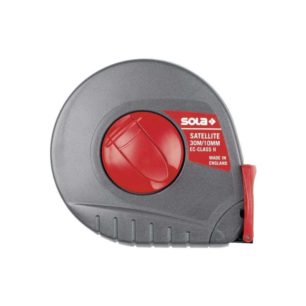 Sola 855393 Kapselbandmass,Länge m: 30,Bandbreite mm: 10 30 m schwarz/red, 30 m schwarz/red