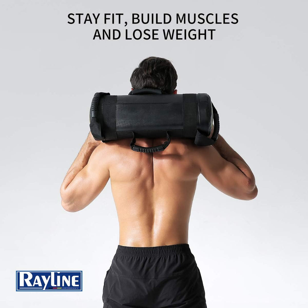 Rayline Gewichte Sandsack 20Kg Fitness Power Bag Training-Fitness-Bodybuilding-Gymnastik-Aerobic-Kra
