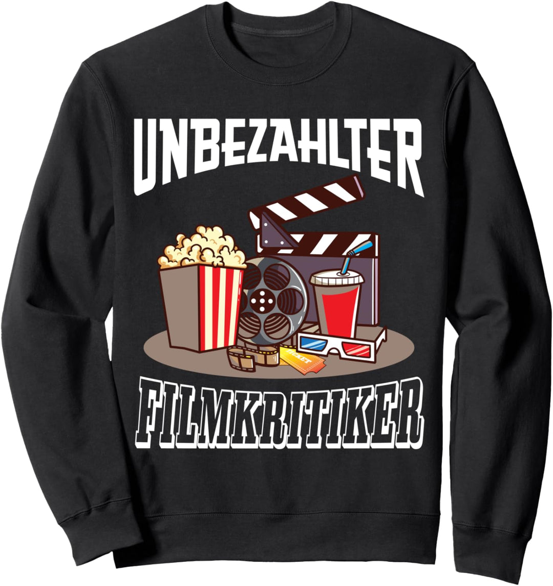Kino Outfit Geschenk für Kinogänger und Filmfan Sweatshirt