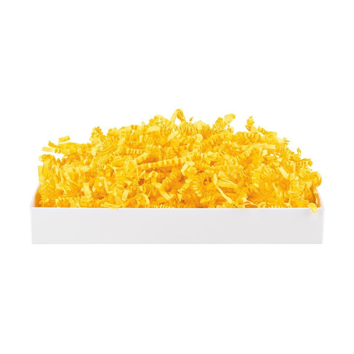 SizzlePak 511, Gelb, gelbes Füllmaterial und Polsterpapier zum Füllen, Polstern, Ausstopfen, Dekorie