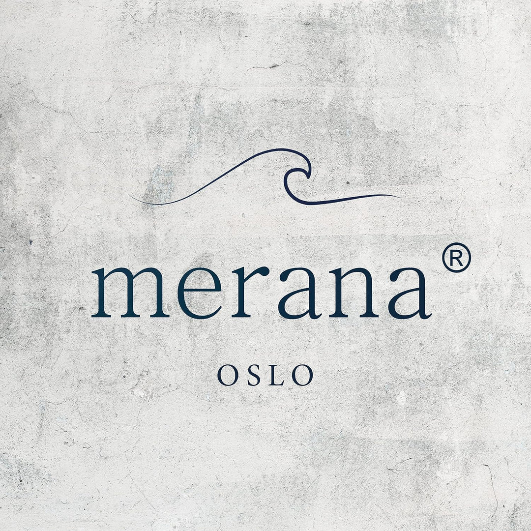 Merana Oslo Handtücher 50x100 cm - 2X Luxus Handtuch - Schnelltrocknendes Handtuch aus 100% feinster
