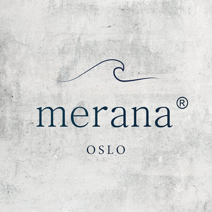 Merana Oslo Handtücher 50x100 cm - 2X Luxus Handtuch - Schnelltrocknendes Handtuch aus 100% feinster