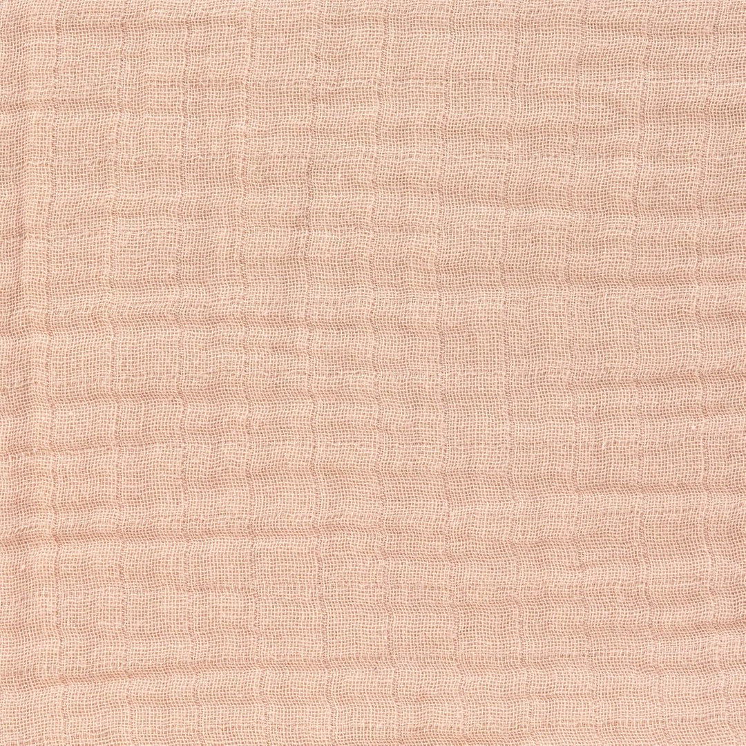 LÄSSIG Kinder Bademantel Baumwolle/Muslin Bathrobe 12-18 Monate Rosa, 12-18 Monate Rosa