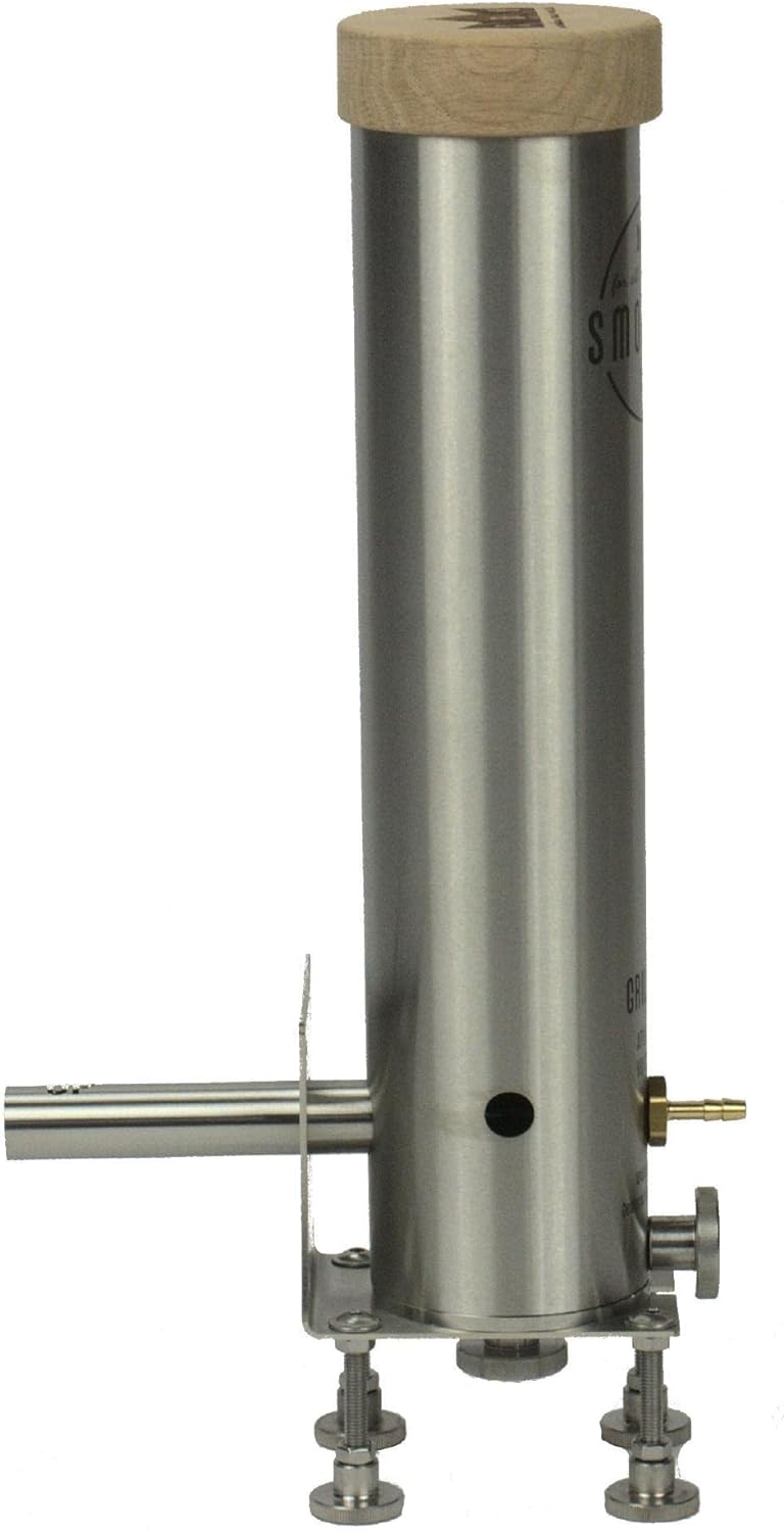 Smo-King Kaltrauchgenerator Grill-SMO 0,65 Liter mit 230 Volt Membranpumpe Starter-Set