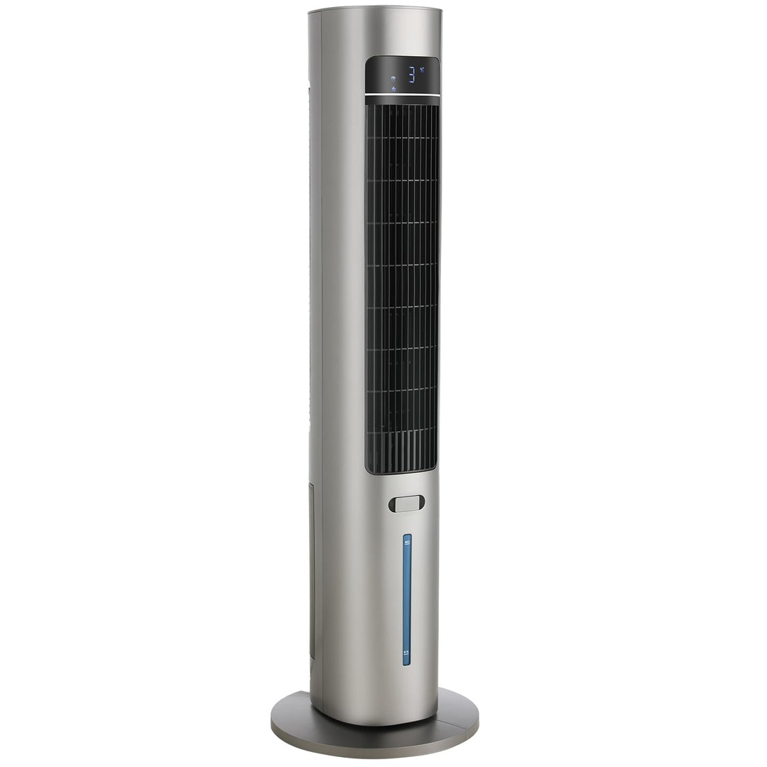 LIFERUN Turmventilator mit Aromadiffuser Fernbedienung 3-Stufen-Klimaanlage mit Wasserkühlung, 50° O