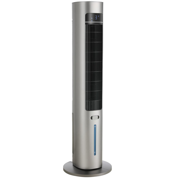 LIFERUN Turmventilator mit Aromadiffuser Fernbedienung 3-Stufen-Klimaanlage mit Wasserkühlung, 50° O