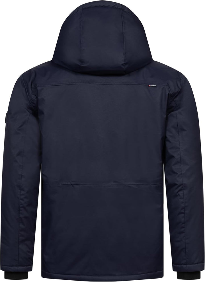 Höhenhorn Starsgard Herren Winter Jacke Wasserdicht Atmungsaktive Funktionsjacke M Dunkelblau, M Dun