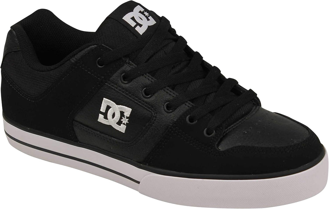 DC Shoes Pure 43 EU Schwarz Schwarz Weiss, 43 EU Schwarz Schwarz Weiss