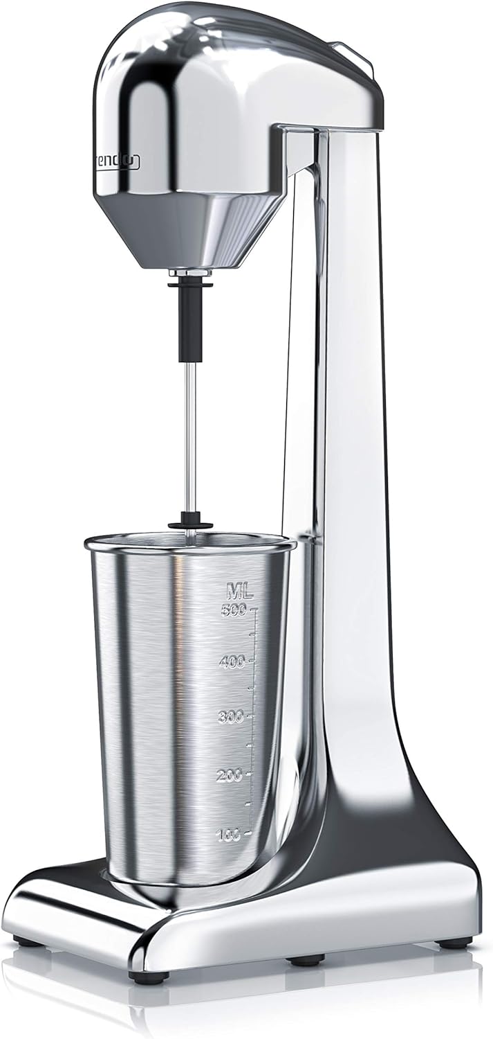 Arendo - Drink Mixer - Getränkemixer - elektrischer Standmixer - Shaker - 500 ml Becher - 100 W, 22.