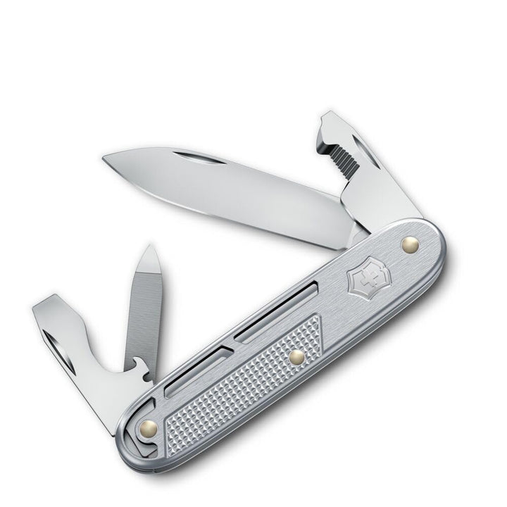 Victorinox Taschenmesser Synergy Alox, Multitool, 9 Funktionen, Inkl. Klinge, Paketöffner, Schrauben
