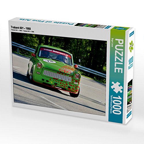 CALVENDO Puzzle Trabant 601 - 1988 1000 Teile Lege-Grösse 64 x 48 cm Foto-Puzzle Bild von Ingo Laue,