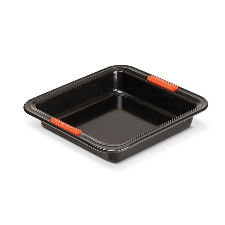 Le Creuset Antihaft Backform, Quadratisch, 23 x 23 x 5 cm, Sauerteigbeständig, Aus Karbonstahl gefer