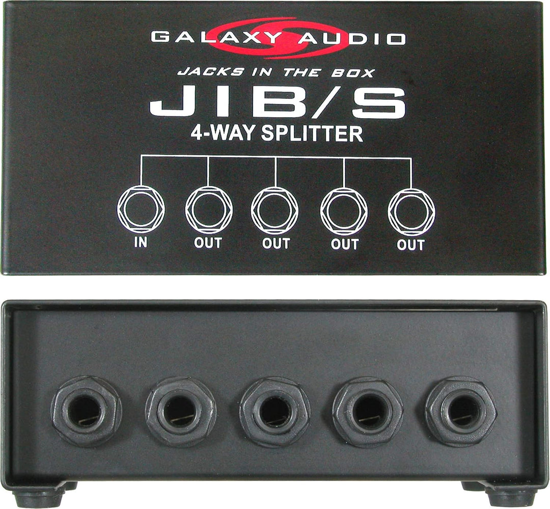 Galaxy Audio JIB/S 4-Wege-Splitter Einheitsgrösse Originalversion, JIB/S 4-Wege-Splitter