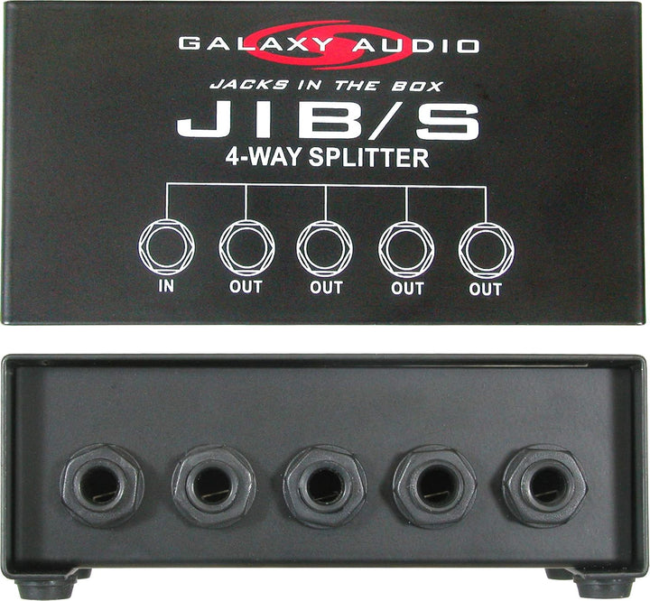 Galaxy Audio JIB/S 4-Wege-Splitter Einheitsgrösse Originalversion, JIB/S 4-Wege-Splitter