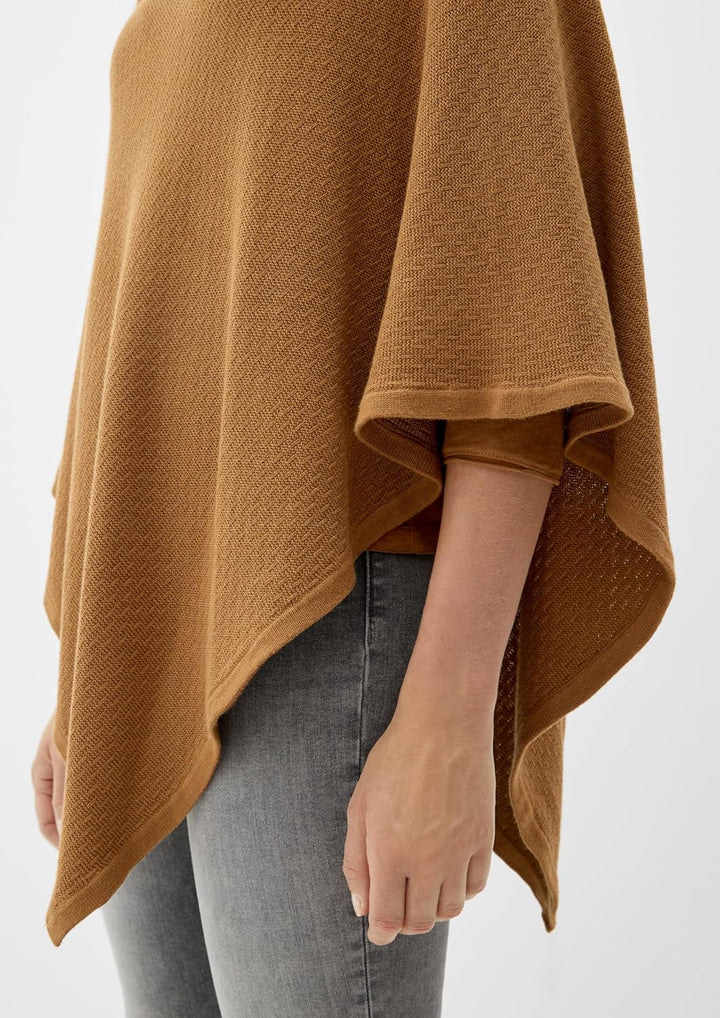s.Oliver Damen Strickjacke Einheitsgrösse Braun(8469), Einheitsgrösse Braun(8469)
