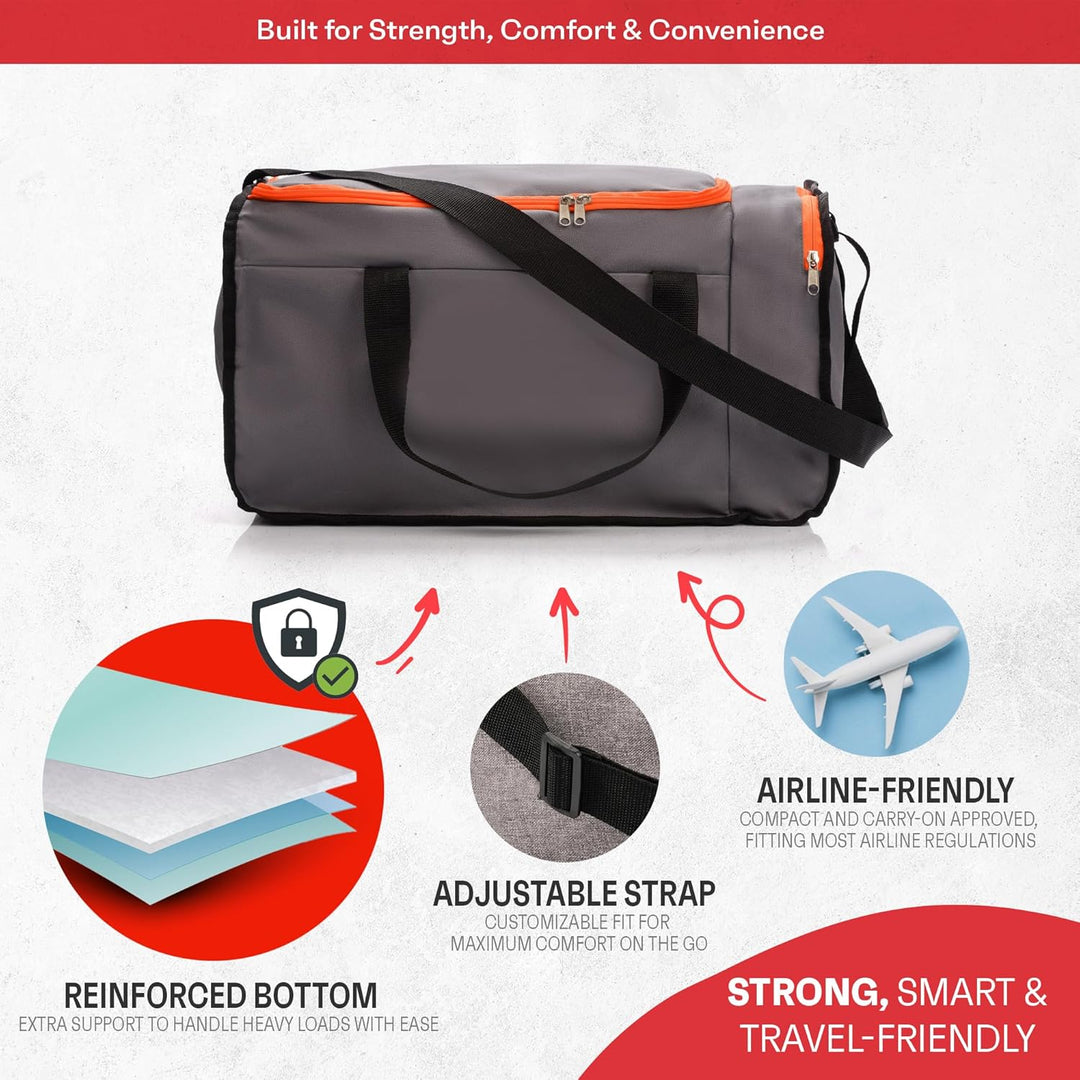 meteor 20 40 L Sporttasche - Kinder Badetasche Herren schwimmtasche Schultertaschen Reisetasche Urla