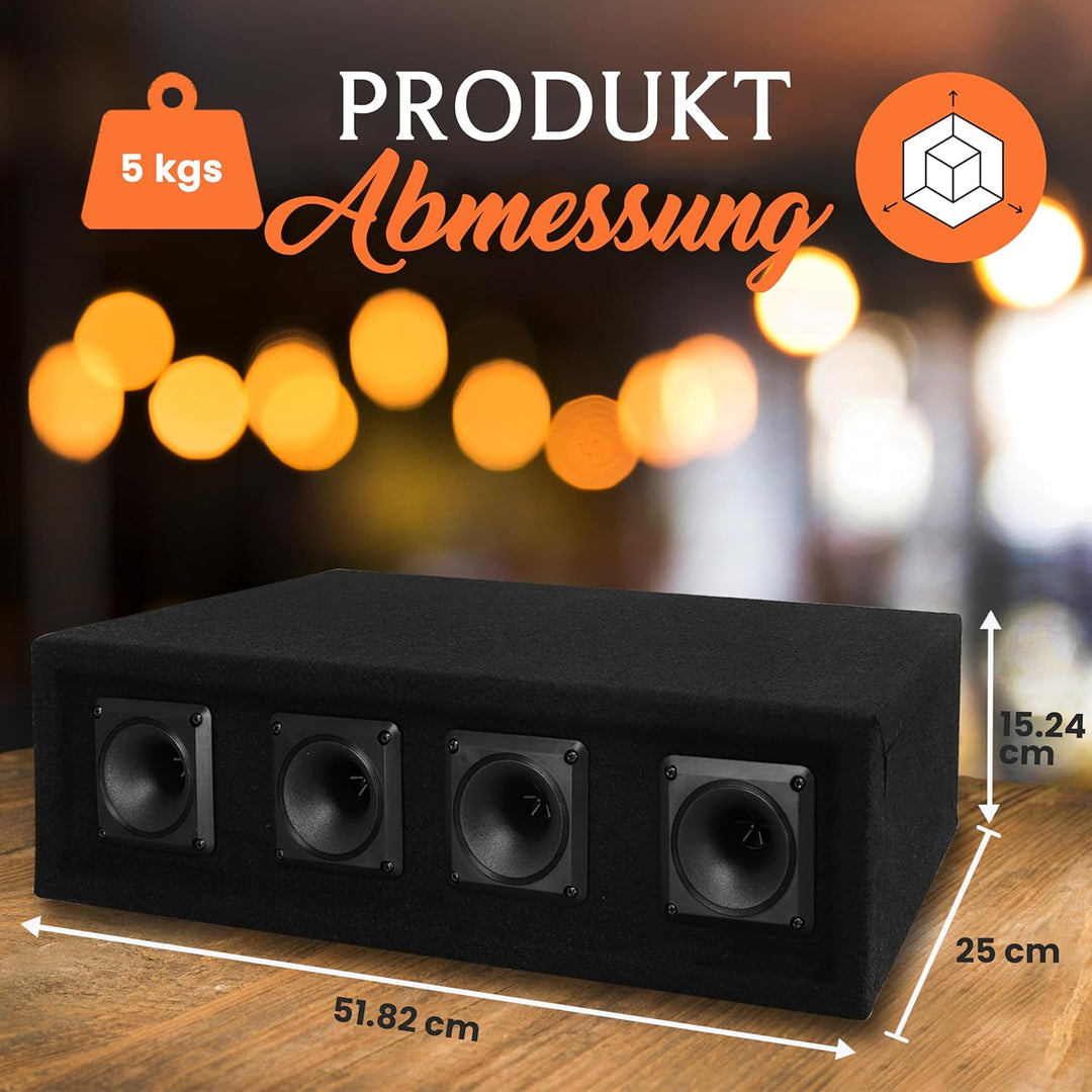 Pyle-Pro PAHT4 4-Way 300w DJ Piezzo Box