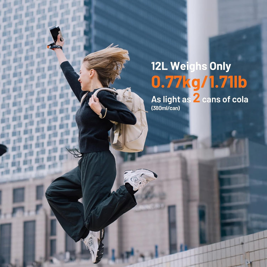PGYTECH OneGo Lite Kamerarucksack 12L, Kompakter Kleiner Fotorucksack für Damen &amp; Zierliche Personen