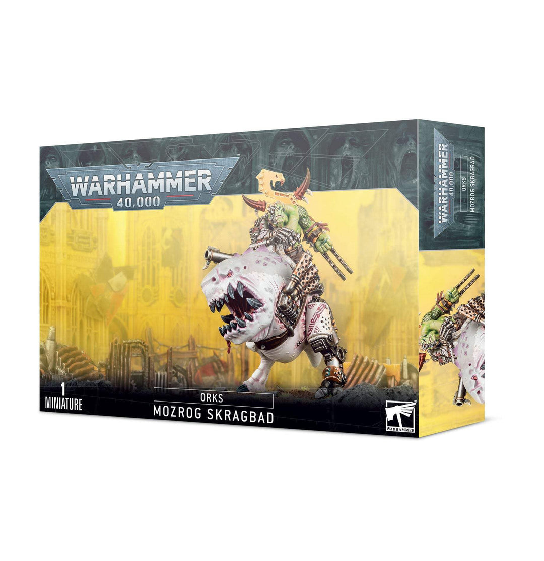 Warhammer 40k - Orks Mozrog Skragbad, Black, Schwarz