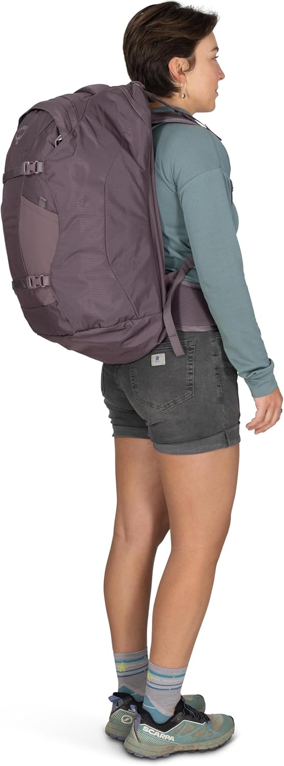 Osprey Fairview Damen-Reiserucksack, 40L, Cascade Blue-Torrent Blue