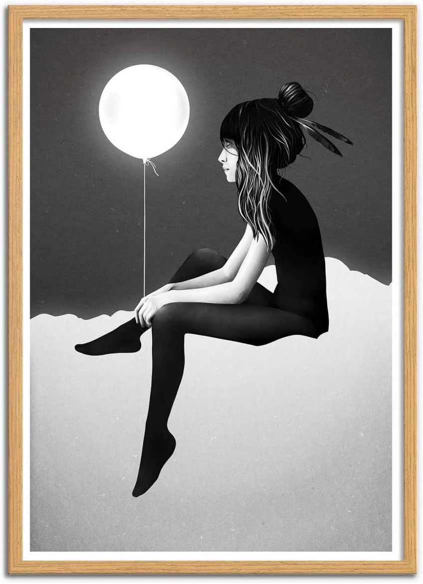 Wall Editions Art-Poster - No Such Thing Nothing by Night - Ruben Ireland
