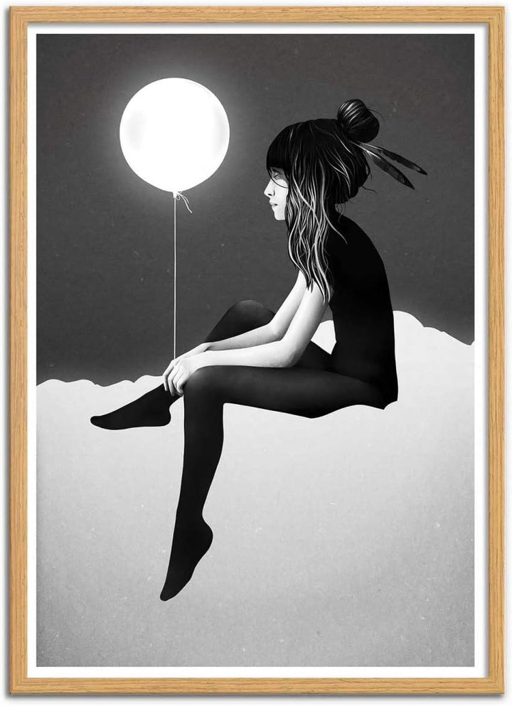 Wall Editions Art-Poster - No Such Thing Nothing by Night - Ruben Ireland