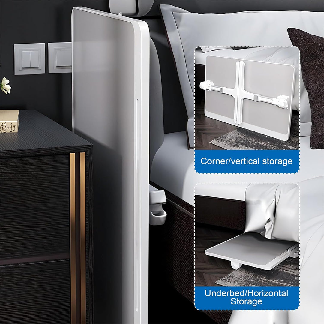 Laptoptisch fürs Bett, Laptoptisch Einstellbare Höhe, Laptoptisch mit klappbare Beine, Klappbarer La