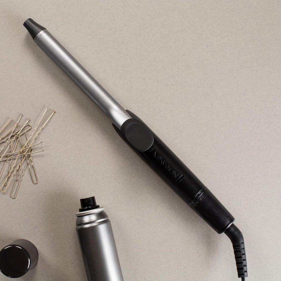 Remington Lockenstab kleine Locken [19mm] Pro Sprial Curl (4-facher Schutz, antistatische Keramik-Tu