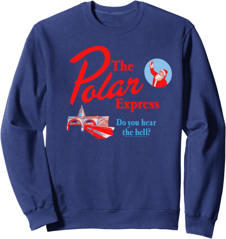 Polar Express Hear the Bell Weihnachten Sweatshirt