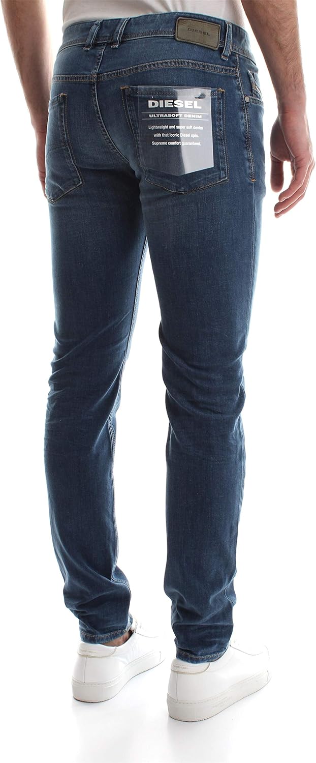 Diesel Herren Skinny Jeans 27W / 32L Blau, 27W / 32L Blau