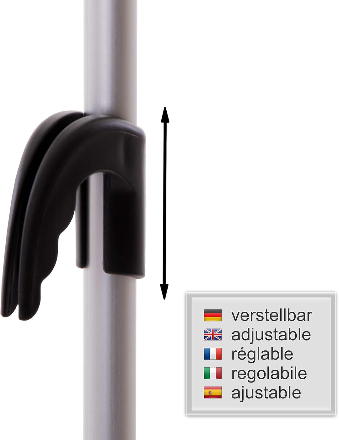 Andersen Shopper Einkaufstrolley Zubehör - KistenFix & Spanngurt - Sicherung von Getränkekisten - Ha