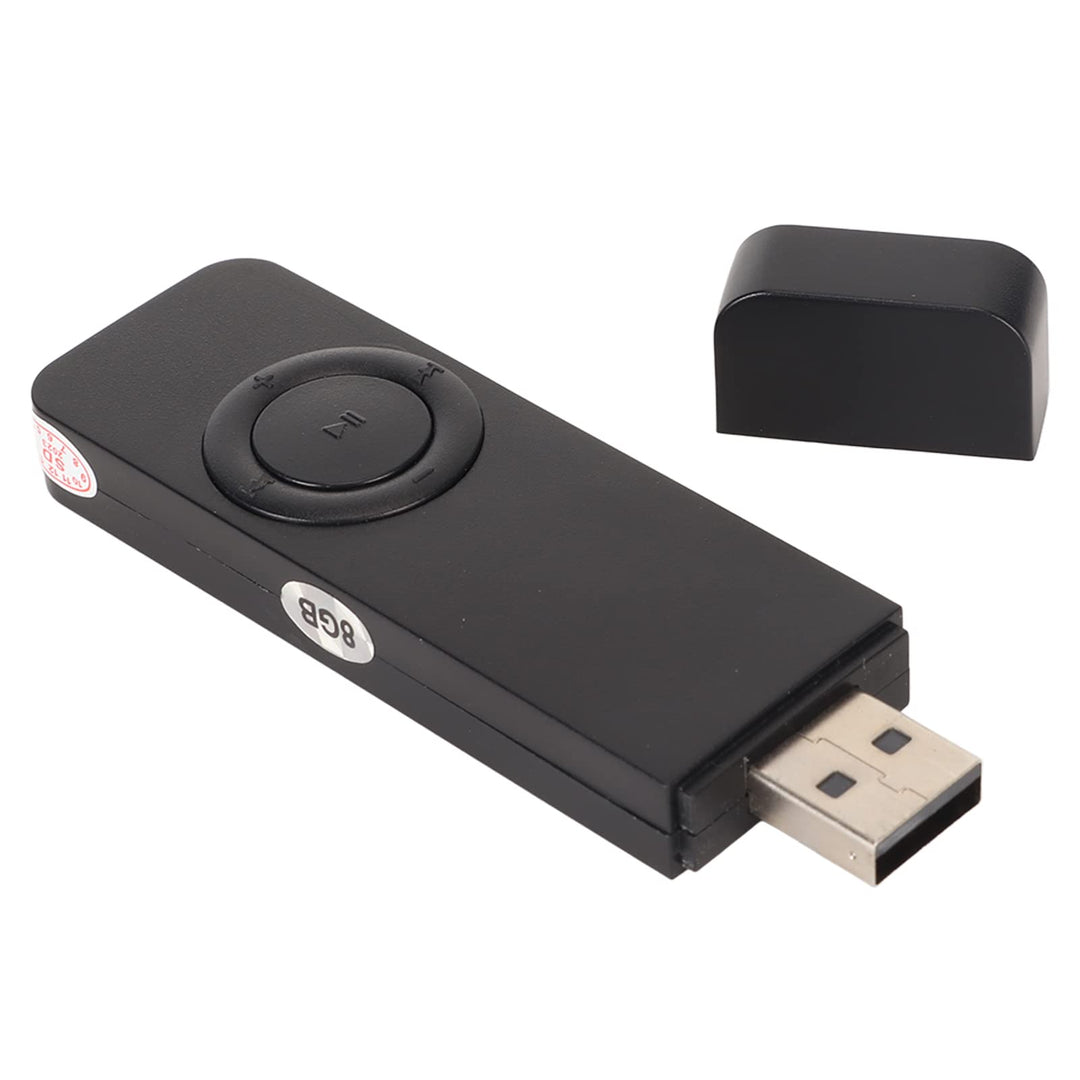 USB-Stick MP3-Player, 8 GB Musik-Player mit USB-Flash-Laufwerk, Tragbarer HiFi-MP3-Musik-Player mit