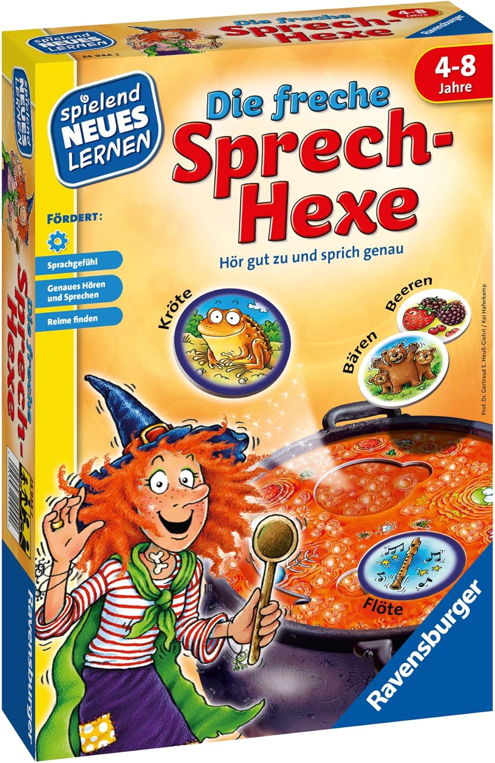 Ravensburger 24955 - Wort für Wort - Spielen und Lernen für Kinder & 24944 - Die freche Sprech-Hexe