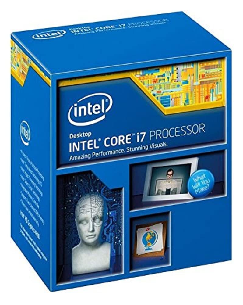 Intel i7-4790K Core Prozessor (4.00 GHz, Max. Turbo 4.4 GHz, Sockel 1150, 8M Cache, 88Watt)