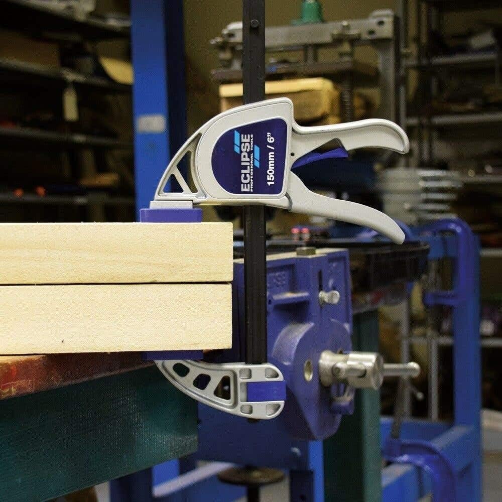 Eclipse Professional Tools EOHBC6-HD Robuste Einhand-Schraubzwinge, 150 mm 150mm (6"), 150mm (6")