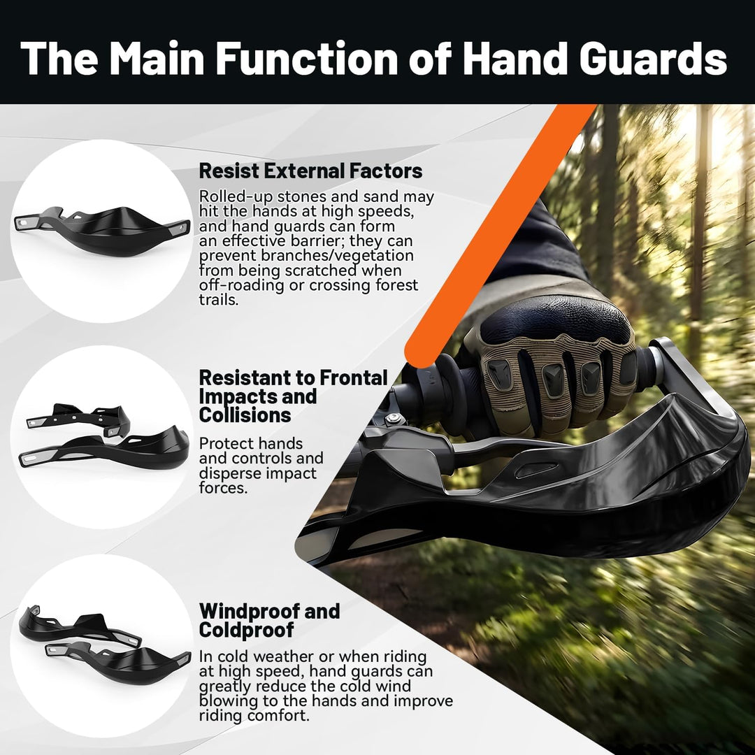 Motorrad Handschutz Handguards Handschutz Motorrad -Universal Für Sur Ron 22 mm 28 mm Lenker -Für Di