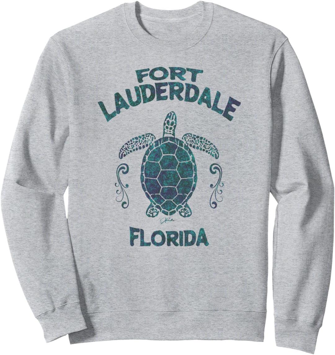 JCombs: Fort Lauderdale, Florida, Meeresschildkröte Sweatshirt