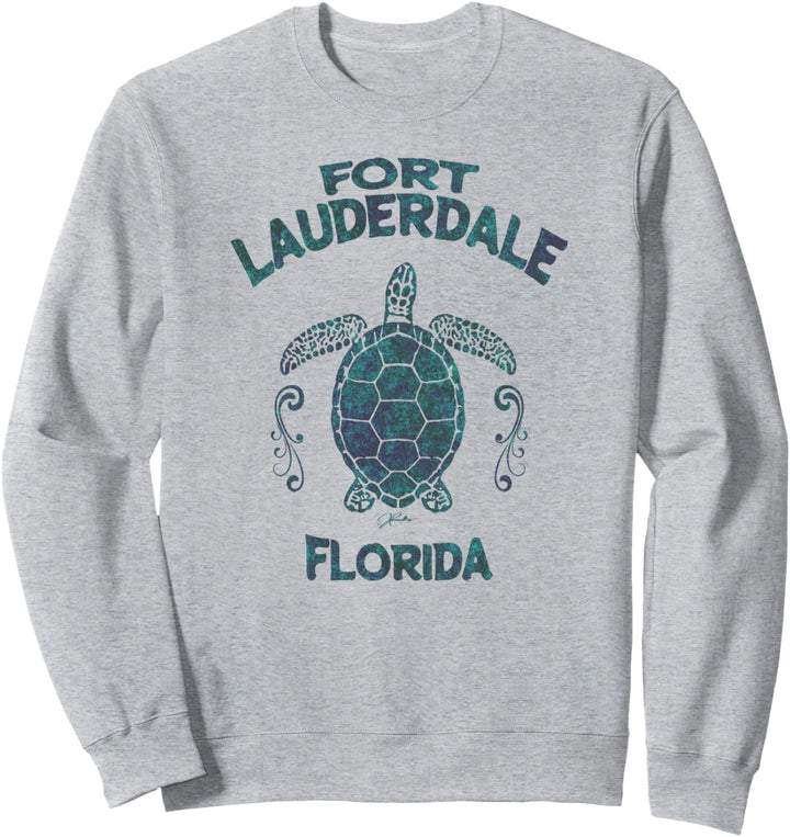 JCombs: Fort Lauderdale, Florida, Meeresschildkröte Sweatshirt
