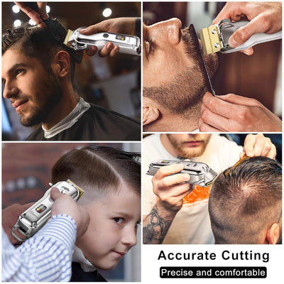 Hatteker Haarschneidemaschine Profi Haarschneider Herren Haartrimmer Bartschneider Barttrimmer Präzi