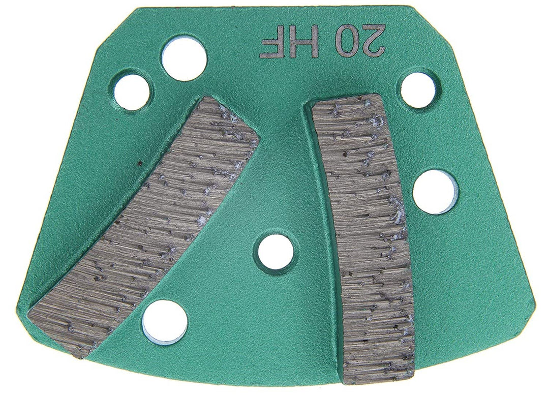 PRODIAMANT Diamant Schleifsegment für Bodenschleifer Bindung für harten Beton - Aufnahme 3x M6 zum S