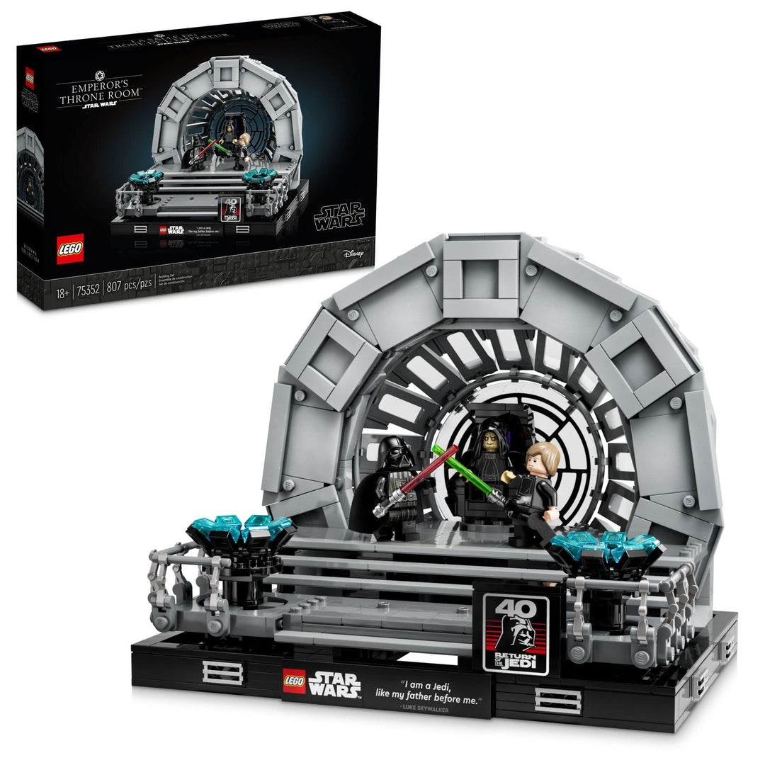 LEGO Star Wars Kaiser-Thronsaal Diorama 75352 Bauset für Erwachsene, klassisches Star Wars Sammlerst