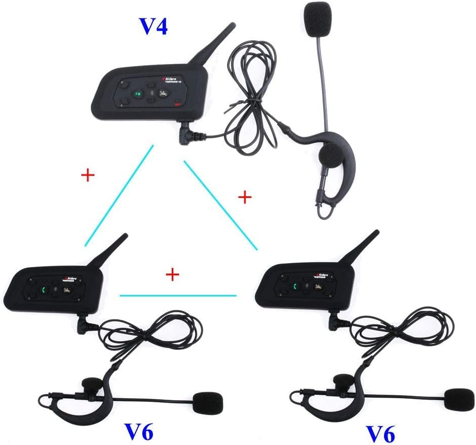 QSPORTPEAK Schiedsrichter Fussball Schiedsrichter Kopfhörer Ohrbügel Kopfhörer für Mono Headset funk